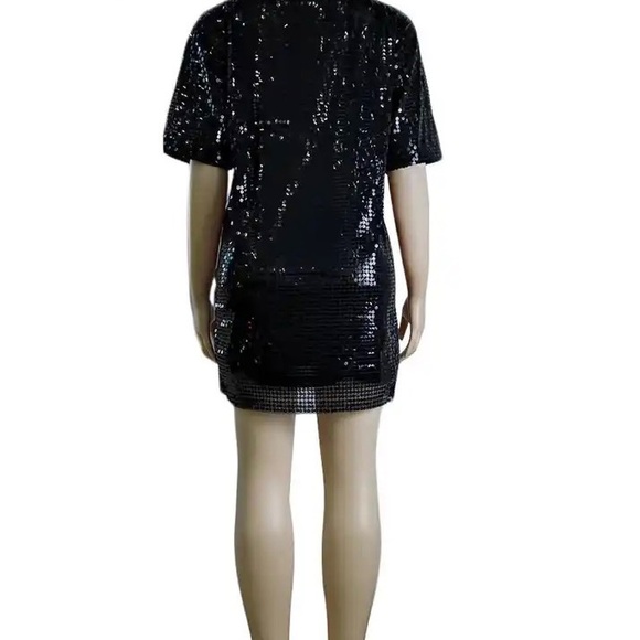 Sale‼️no discount Sequin Bodycon Dress shirt - Picture 6 of 7